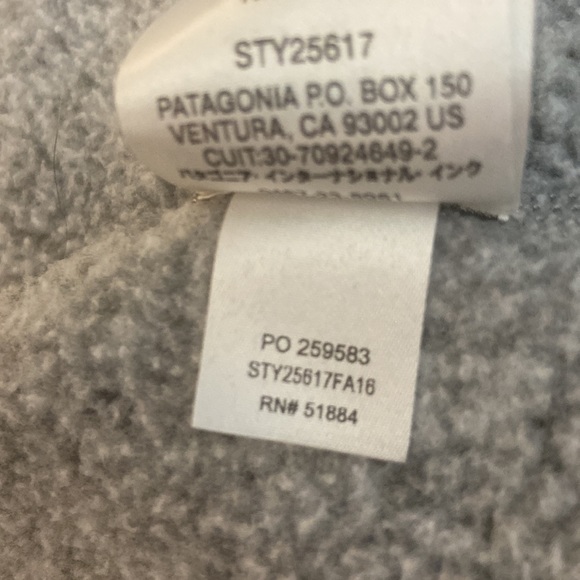 Patagonia Better Sweater Pullover 1/4 Zip Sz Medium -see measurements - Picture 9 of 9